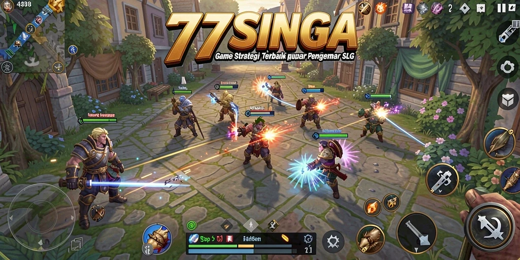 Gameplay SLG menegangkan dalam 77SINGA dengan strategi yang mendalam.
