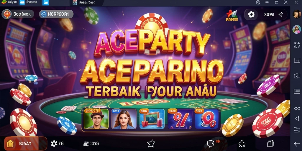 Gameplay seru di ACEPARTY dengan grafik menakjubkan.