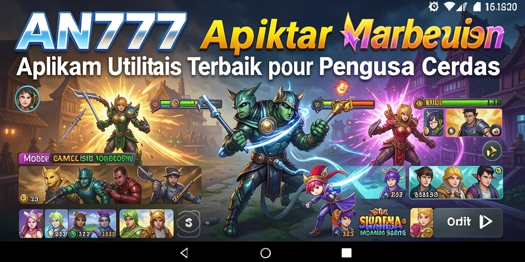 Screenshot AN777 menampilkan antarmuka aplikasi utility yang intuitif dan fungsional.