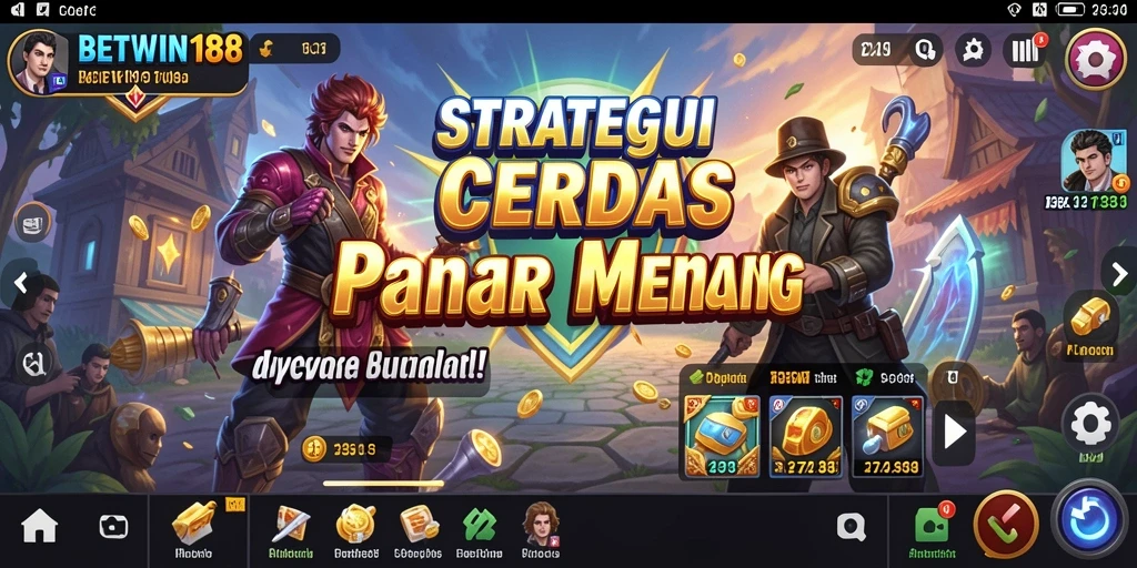 Tangkapan layar dari gameplay BETWIN188 yang menunjukkan aksi strategi yang intens.