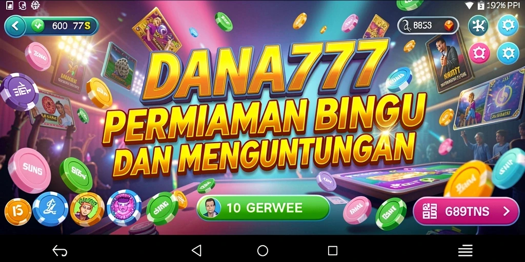 Tampilan gameplay seru dan interaktif dari DANA777.