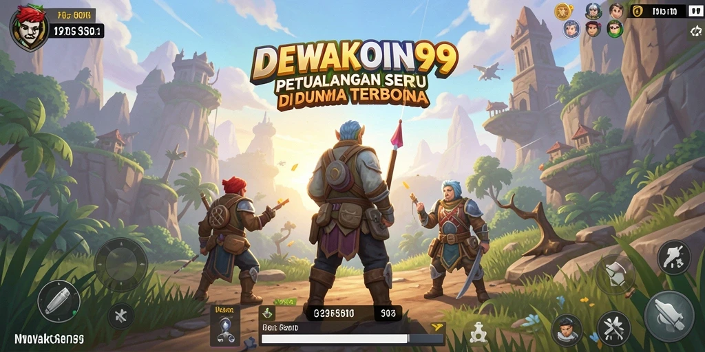 Screenshot DEWAKOIN99 menampilkan keindahan dunia terbuka yang menakjubkan.