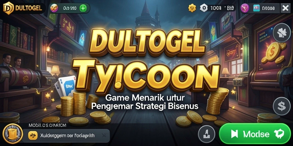Tampilan menarik dari gameplay DULTOGEL yang penuh strategi.