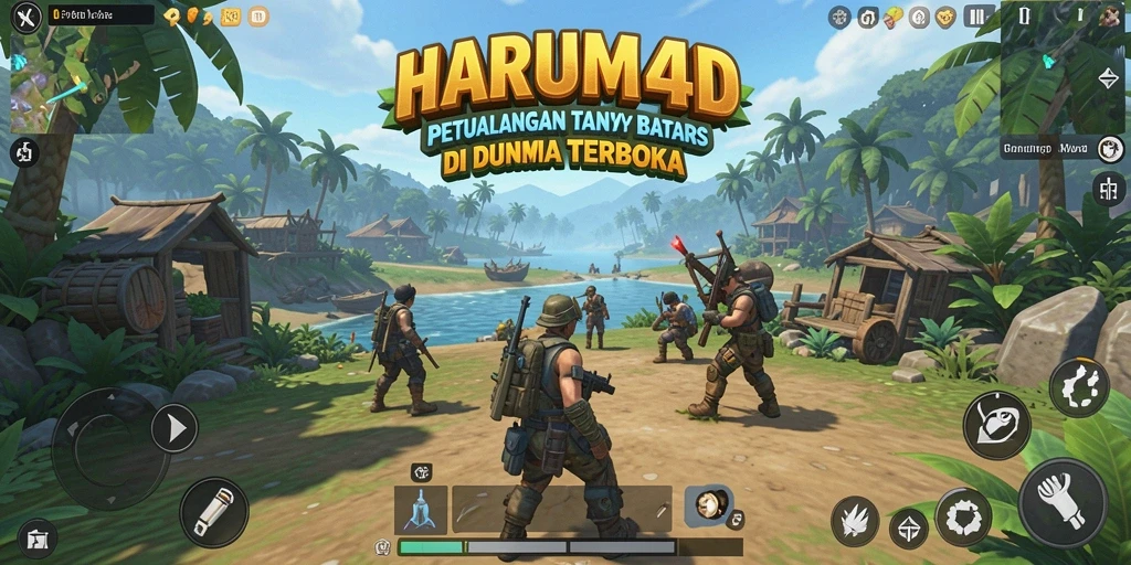 Gameplay seru di dunia terbuka dan mendebarkan.