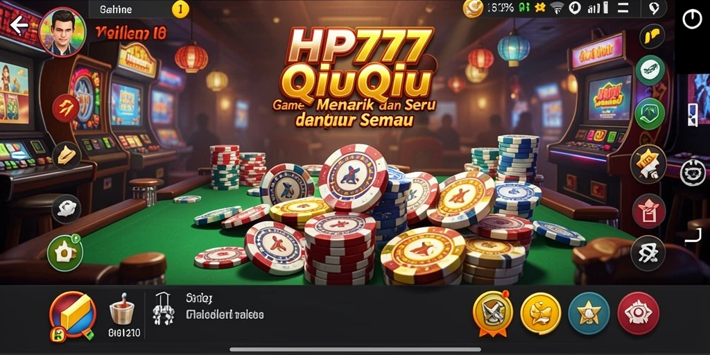 Tampilan gameplay yang seru dan interaktif dari HP777.