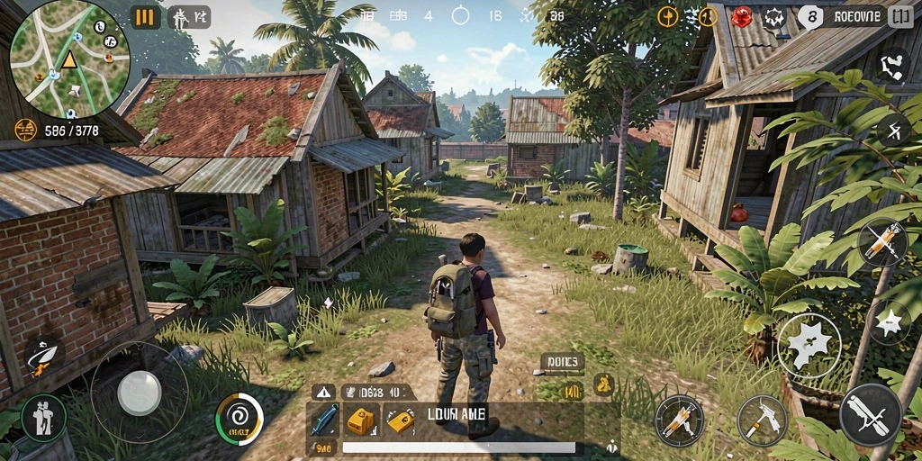 Gameplay ID678 menampilkan interaksi sosial dan aktivitas sehari-hari.