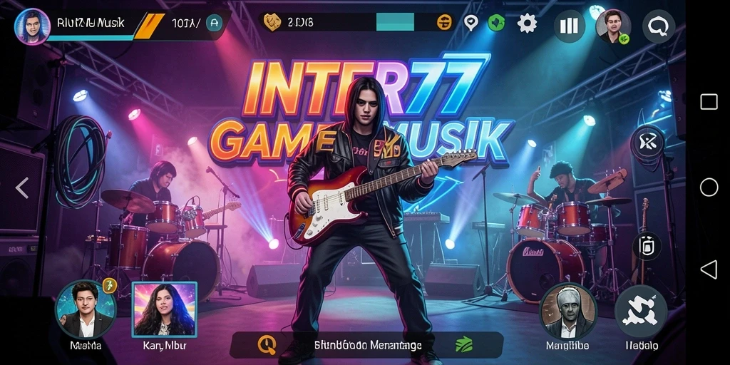 Tampilan gameplay INTER77 yang penuh warna dan interaktif.