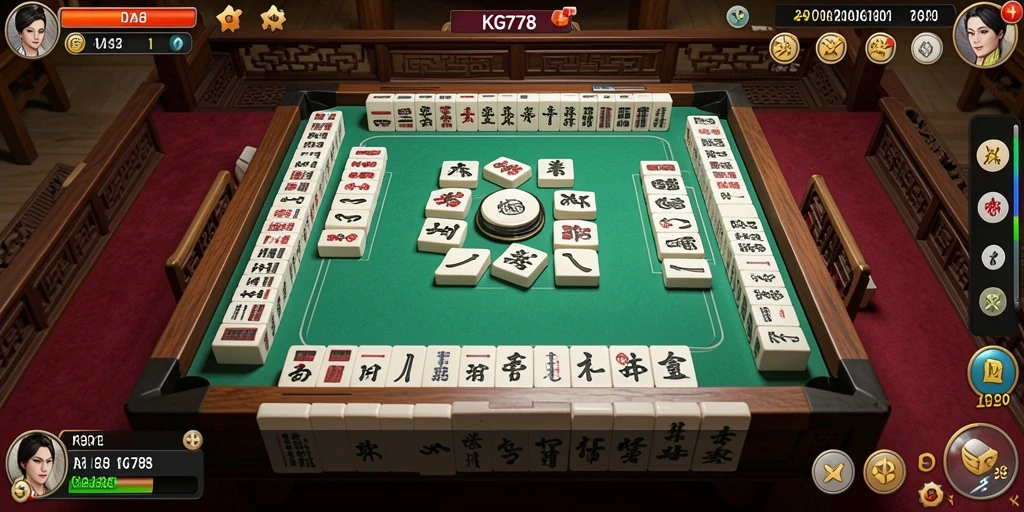 Gameplay Mahjong yang menantang dan grafis yang menawan.