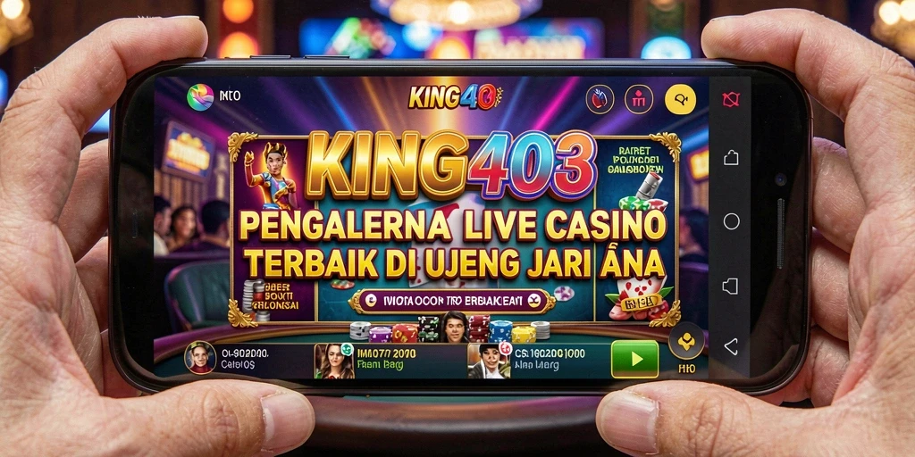 Tampilan gameplay Live Casino yang menarik dan interaktif di KING403.