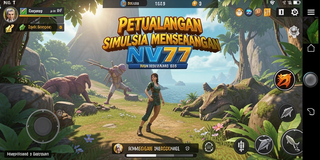 Screenshot NV77 menunjukkan gameplay simulasi yang realistis dan mengasyikkan.
