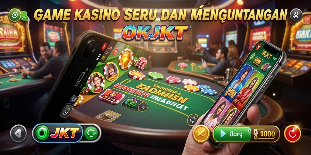 Gameplay seru OKJKT di dunia Kasino.