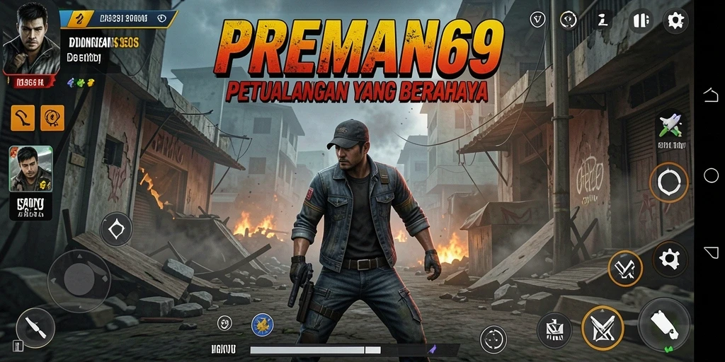 Screenshot gameplay PREMAN69 menampilkan aksi seru dan eksplorasi mendalam.