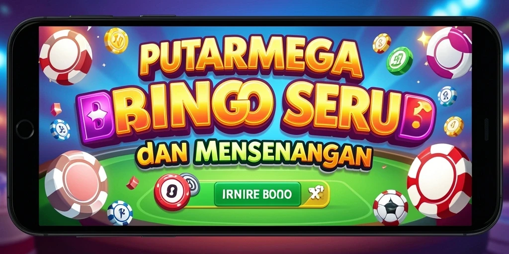 Screenshot gameplay PUTARMEGA menampilkan momen seru Bingo.