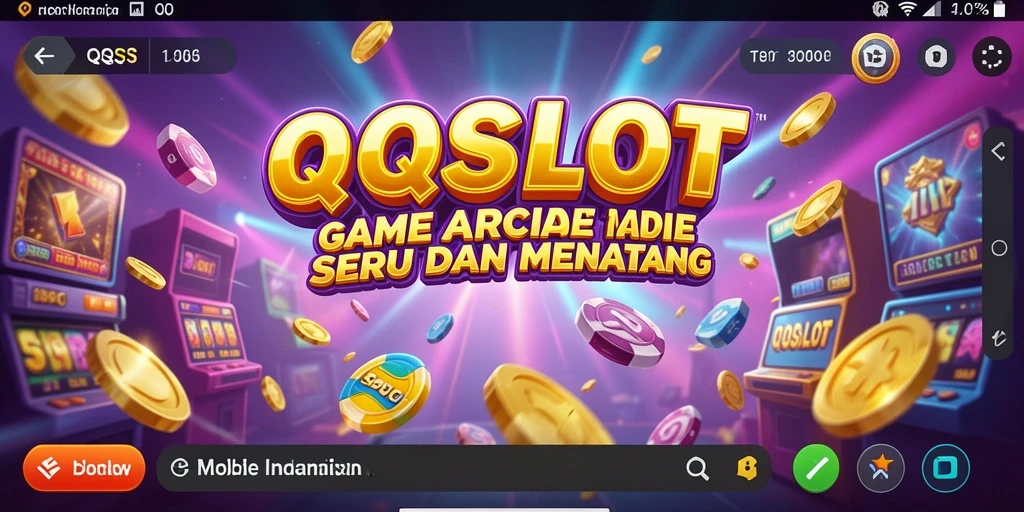 Tampilan menarik dari gameplay QQSLOT dengan grafis cerah.
