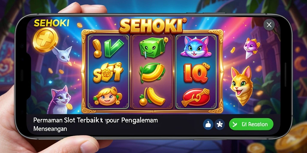 Screenshot utama SEHOKI menampilkan gameplay Slot yang menarik dan interaktif.