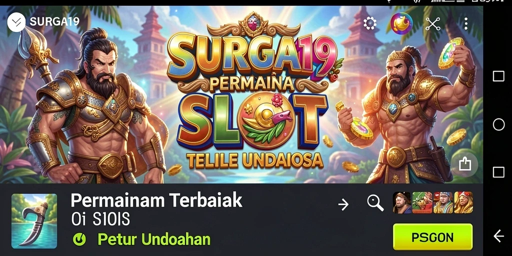 Screenshot gameplay <strong>SURGA19</strong> menampilkan momen seru saat memutar gulungan Slot.