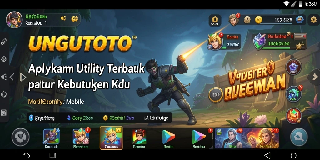 Screenshot utama UNGUTOTO menampilkan fitur manajemen tugas yang efektif.