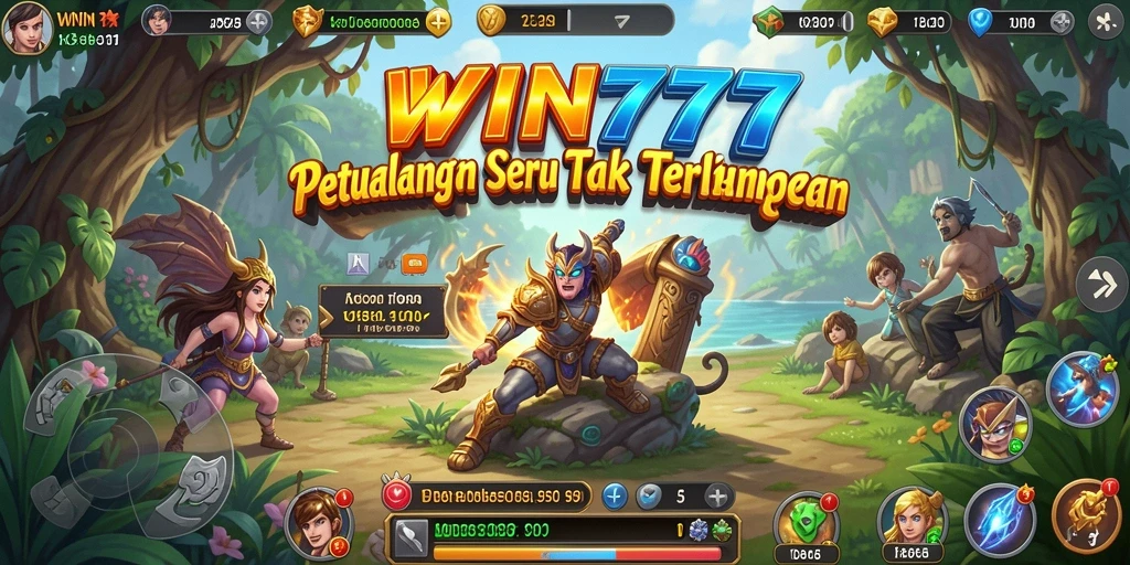 Gameplay seru dan menegangkan di dunia petualangan WIN777.